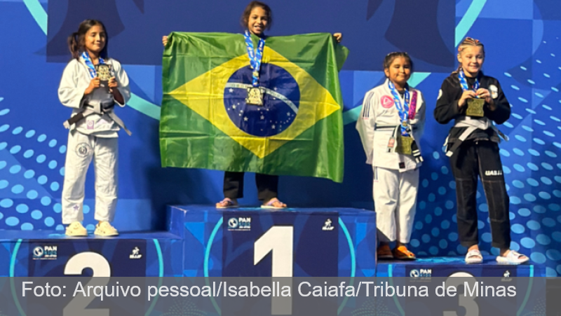 Juiz-forana Isabella Caiafa conquista título internacional no jiu-jítsu