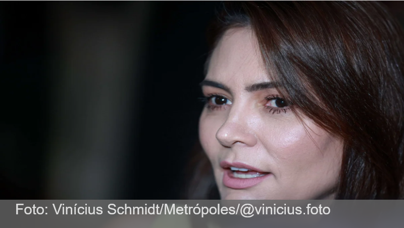 Michelle Bolsonaro diz que vai lutar pelos presos do 8 de Janeiro no Senado