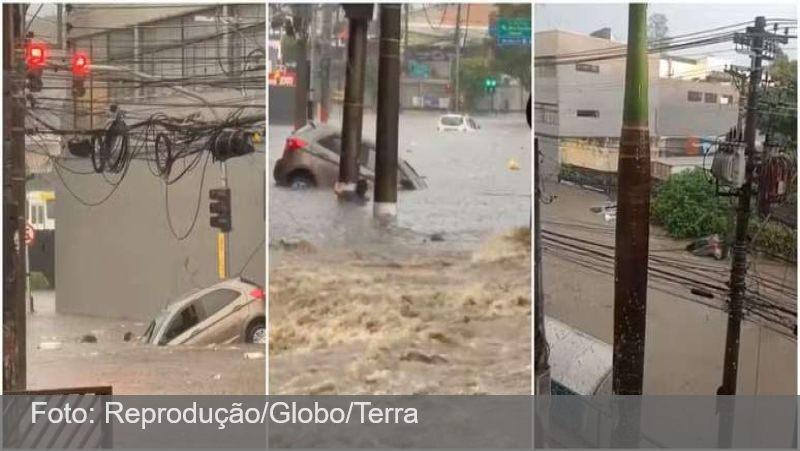 ‘Achei que ia morrer, fiquei entre a vida e a morte’: Motorista se agarra a poste em SP
