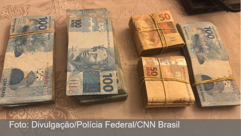PF encontra dinheiro em livro falso durante operação contra nomes ligados a Sóstenes