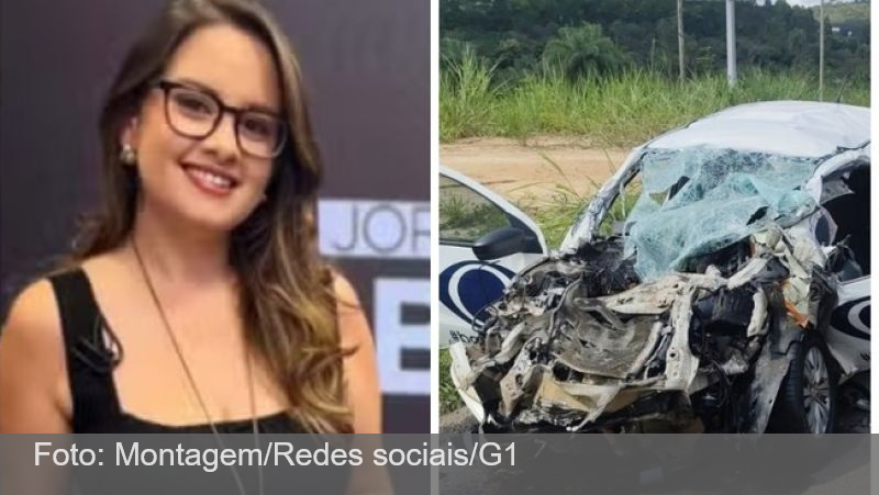 Repórter da Band ferida em acidente na BR-381 em MG está em coma, diz tia