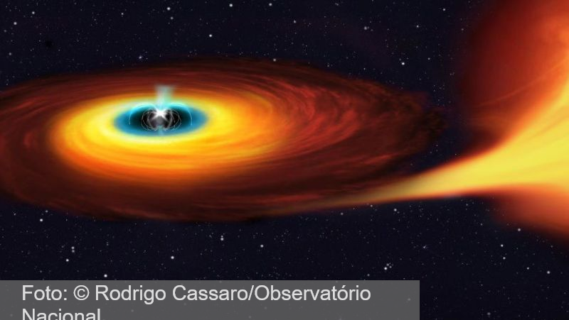 Brasileiro descobre estrela que gira a 5 milhões de km/h