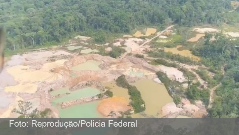 Devastação provocada pelo garimpo no Brasil dobra em 10 anos