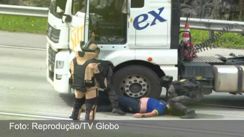 Motorista admite que sequestro com falsa bomba no Rodoanel foi armação