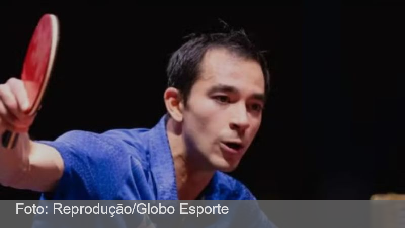 Calderano conquista prata inédita para o Brasil; chinês leva o título