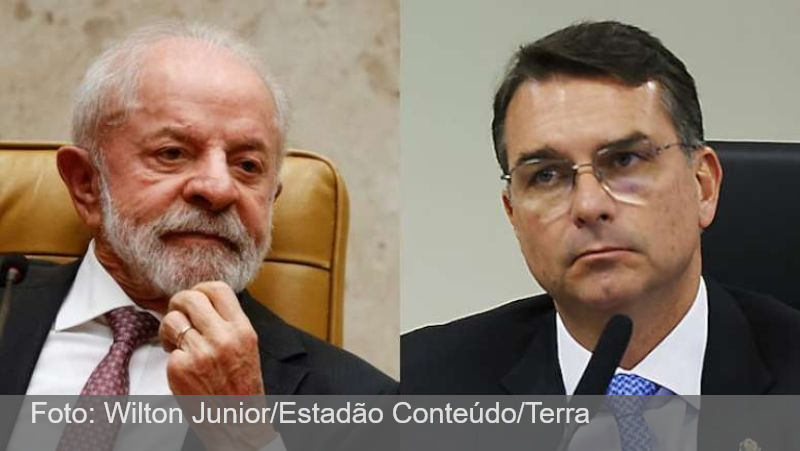 Atlas/Bloomberg: Flávio Bolsonaro tem 47,6% e Lula registra 46,6% em eventual segundo turno