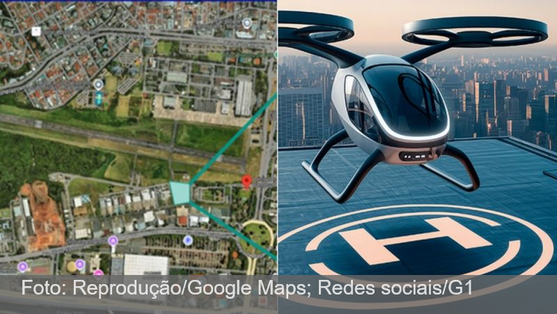 SP e Rio vão ter os primeiros aeroportos para ‘carros voadores’ no Brasil, os vertiportos urbanos