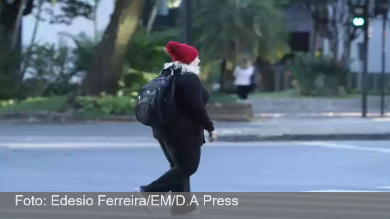 Minas registra 3ª menor temperatura do país hoje
