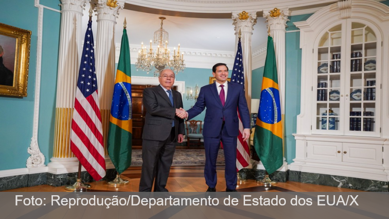 Vieira conversa com Rubio sobre ida de Lula a Washington; governo quer barrar classificação de facções como terroristas