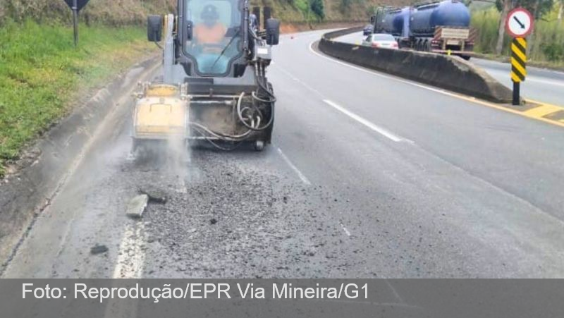 BR-040 terá interdições e operação ‘pare e siga’ durante obras em Santos Dumont