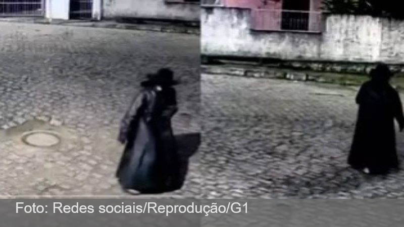Fantasiado de lobisomem homem é detido após assustar moradores em Xexéu, Pernambuco