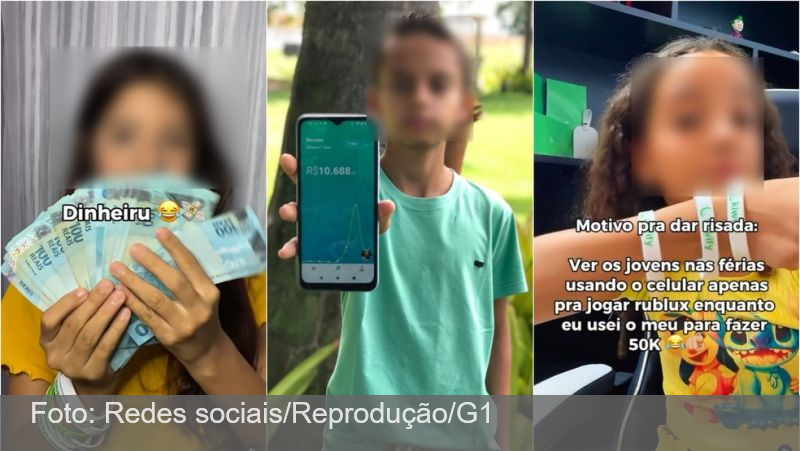 ‘Influencers mirins’ desdenham da educação e dizem ganhar mais do que médico; advogados veem trabalho infantil on-line