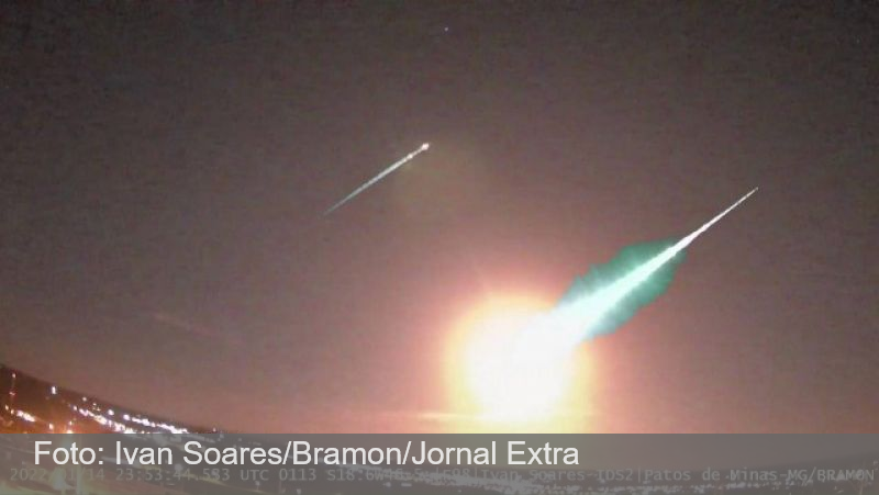 Astrônomos amadores caçam partes de meteorito que caiu em Minas Gerais