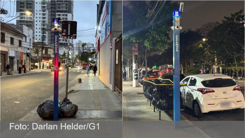 Torres com câmeras se espalham por cidades brasileiras, monitoram pessoas sem regras claras e preocupam especialistas