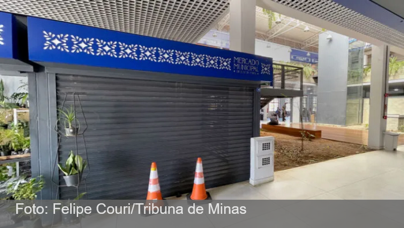 Um ano após reabertura, Mercado Municipal de Juiz de Fora tem 14 espaços ociosos e preocupa comerciantes