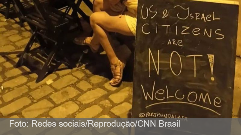 Bar no Rio é multado após restrição contra cidadãos dos EUA e de Israel