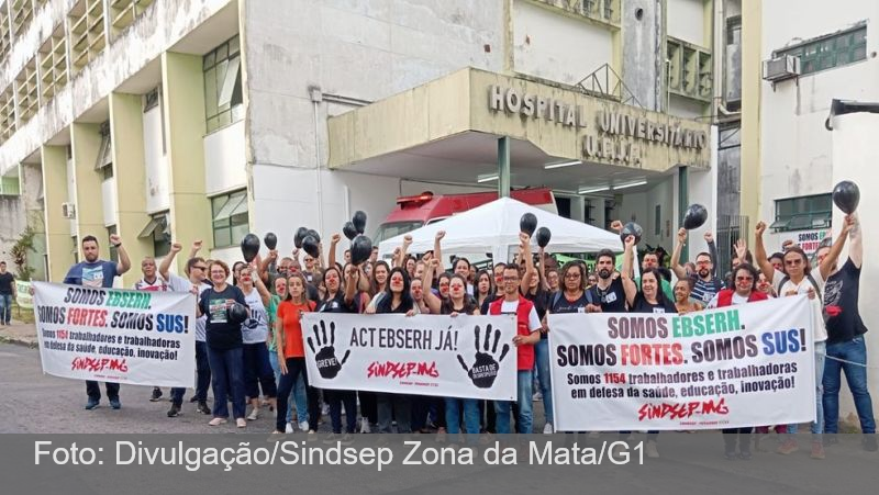 Servidores do Hospital Universitário entram em greve em Juiz de Fora