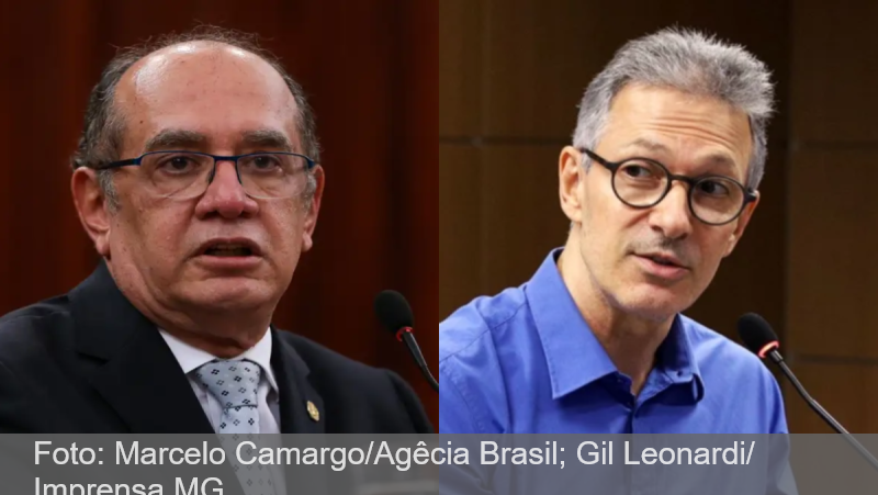 Gilmar Mendes sobre Zema: ‘Só governou Minas com liminares do STF’