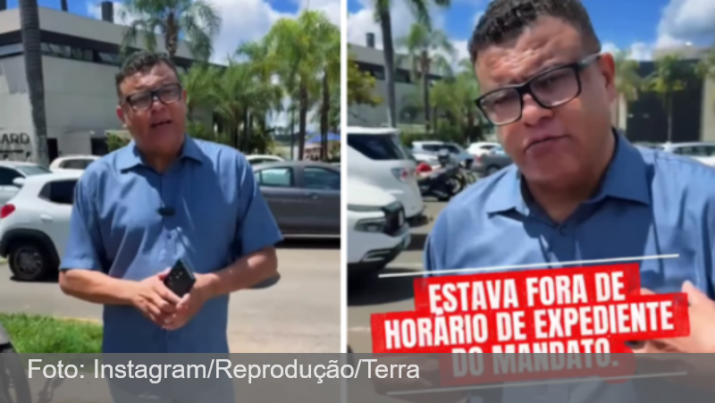 Deputado Federal vai parar na delegacia em Brasilia após confusão com mulher na rua por valor de ‘job’: “estava fora do horário de expediente”