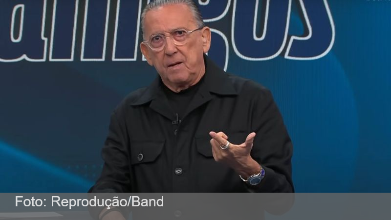 Galvão Bueno passa por cirurgia de hérnia de disco e segue em recuperação