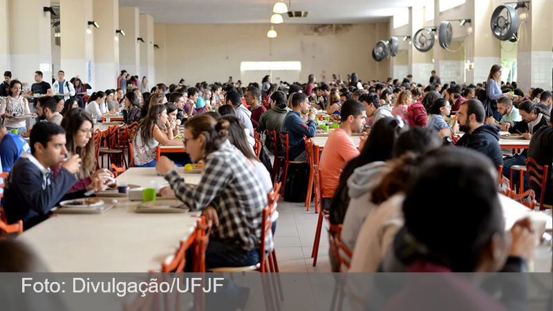 Restaurante Universitário do campus da UFJF retoma funcionamento na terça