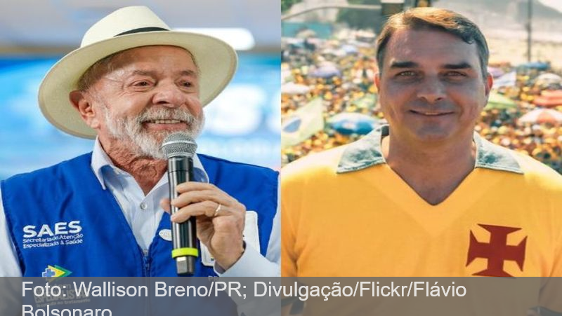 Datafolha 2º turno: Lula tem 47%, e Flávio Bolsonaro, 43%