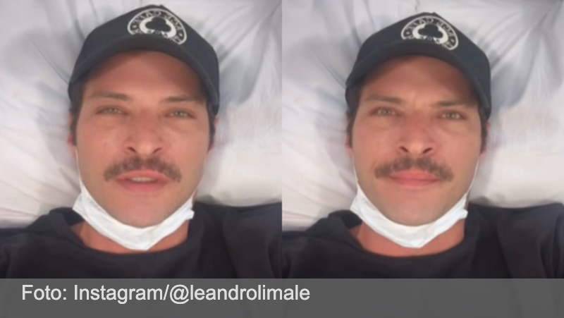 Ator Leandro Lima é internado após ingerir gasolina acidentalmente